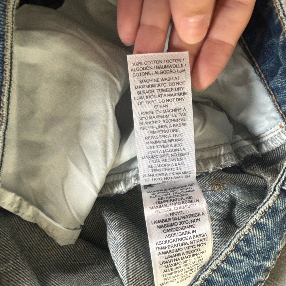 Edikted supper baggy wide leg denim jeans - Picture 6 of 15